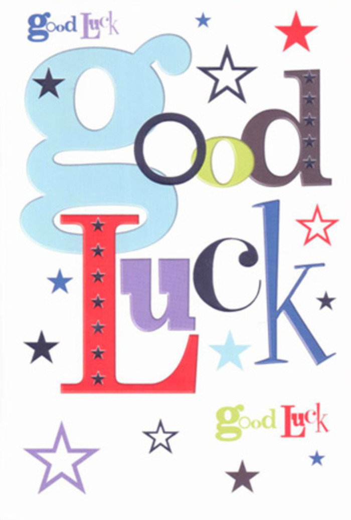 There's a unique brilliance to this Loughton-inspired good luck card: its animated fonts leap across a pure white backdrop, radiating warmth in shades of pastel blue, moss green, vivid crimson, and regal violet-the same palette that lingers in local gardens come summer. Each letter is a celebration, bold and full of personality, while multicoloured stars dash and tumble playfully across the scene, conjuring the communal spirit seen at Loughton's seasonal fêtes or Sunday markets. The generous white space lets each shape breathe, resulting in a composition that feels modern yet supporting-a gentle cheer for endeavours big and small, whether headed to Debden, Theydon Bois, or simply across the street. Beneath the fingertip, the card's quality cardstock offers a satisfying tactile experience, reinforcing the sense of care provided by Loughton florists with every order. Intended for those about to start a new chapter-a child off to university, a friend launching a business-this card serves as a vibrant talisman overflowing with optimism and community pride.