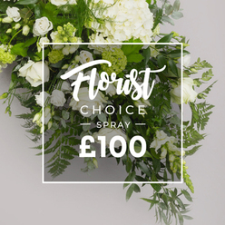 FLORIST CHOICE SYMPATHY SPRAY £100